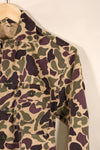 1960年代前半　A-M相当　CIDG　ベオガム迷彩　Asianカット　シャツ　ローカルメイド Frog Skin迷彩　中古品