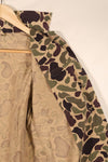 1960年代前半　A-M相当　CIDG　ベオガム迷彩　Asianカット　シャツ　ローカルメイド Frog Skin迷彩　中古品