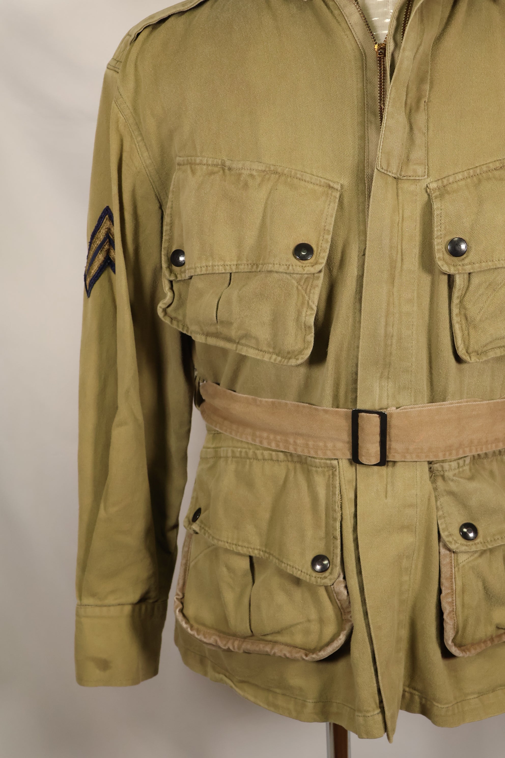 映画衣装　42R　映画プライベートライアン　アメリカ軍　M42 ジャンプジャケット　中古品 B