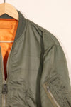 1970年契約　Medium アメリカ空軍 USAF　L2-B フライトジャケット　中古品  ALPHA INDUSTRIES社製