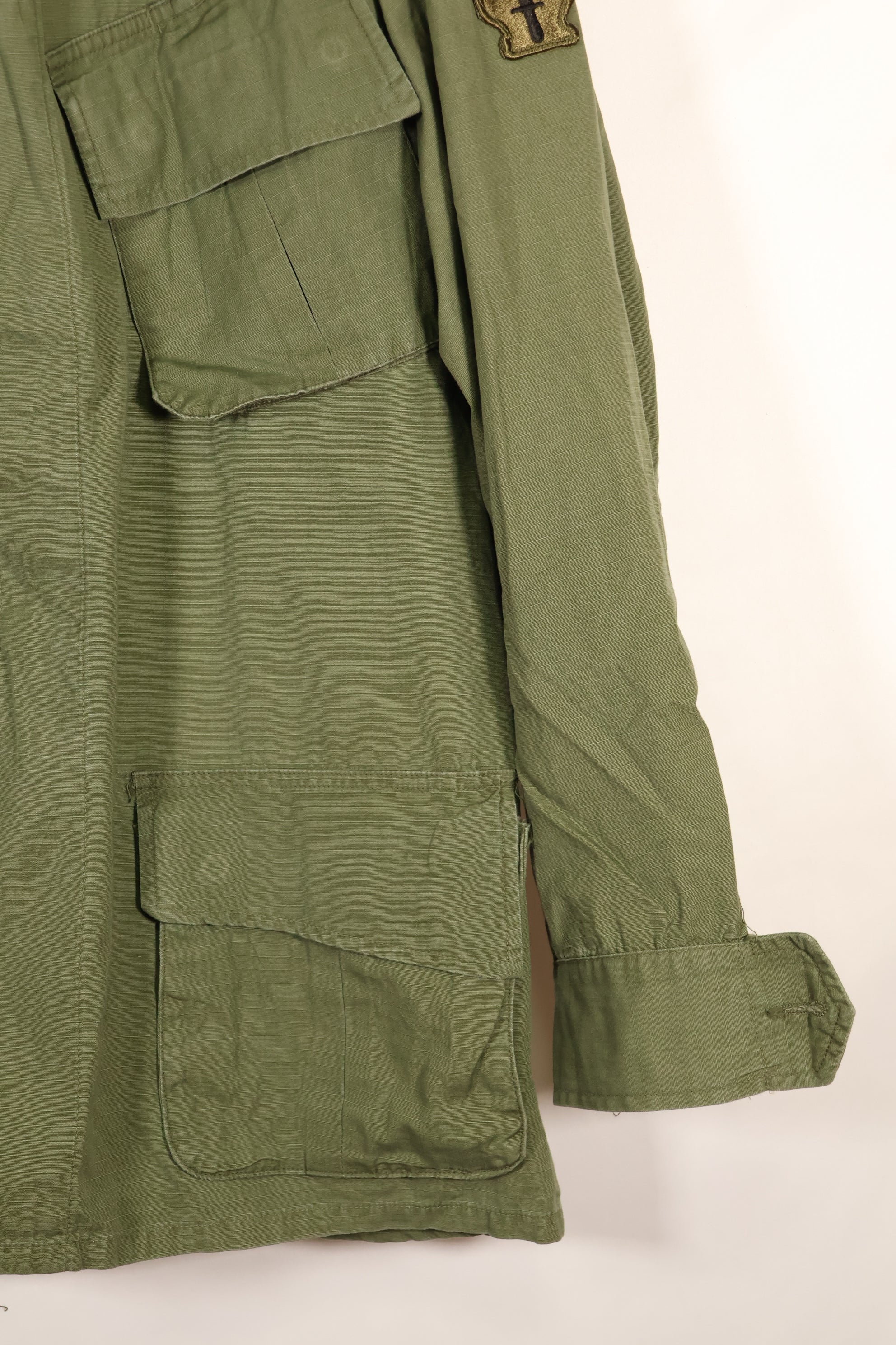 1968年契約　M-R　1980年代　グリーンベレー使用　4th Model ジャングルファティーグ　ジャケット　中古品