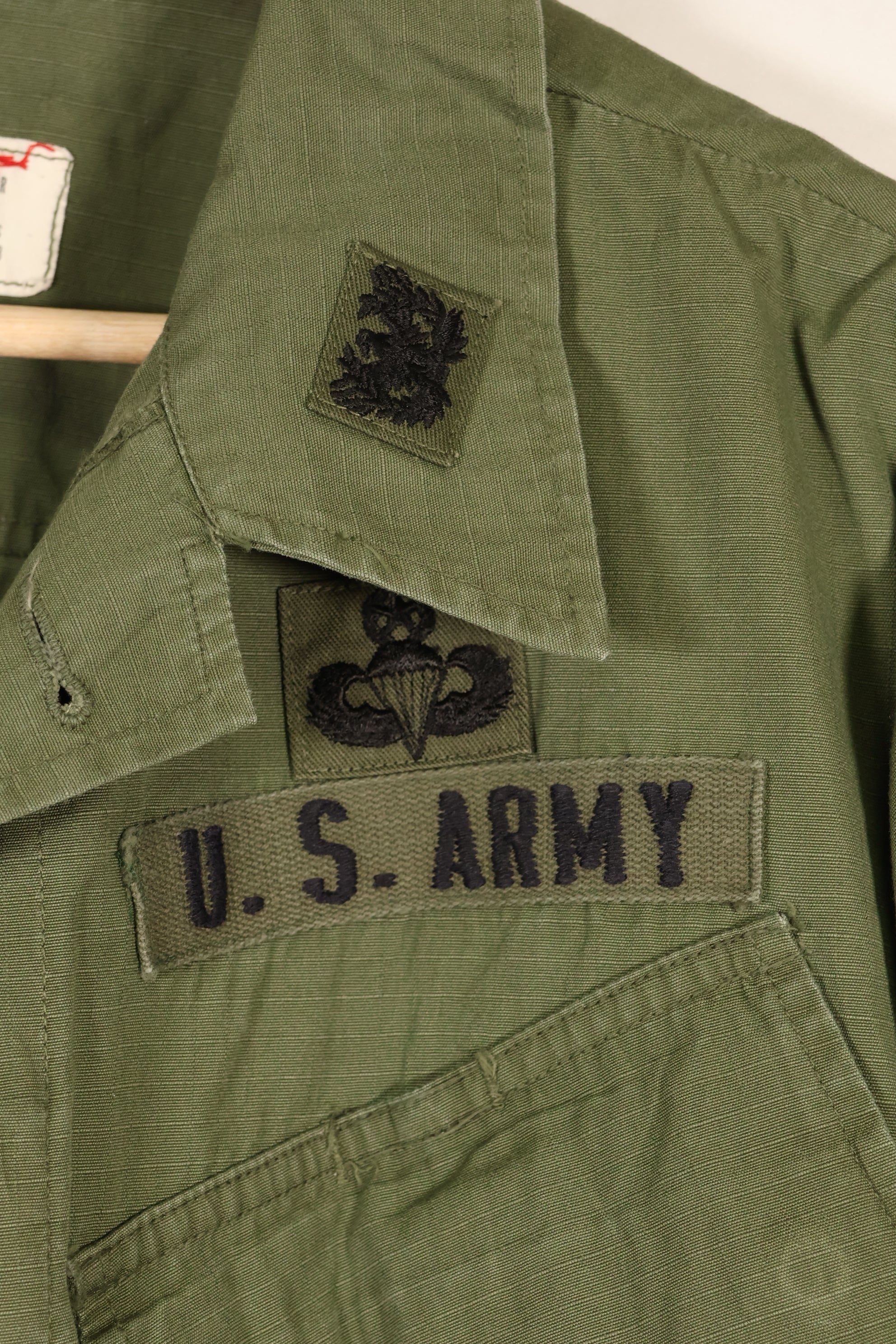 1968年契約　M-R　1980年代　グリーンベレー使用　4th Model ジャングルファティーグ　ジャケット　中古品