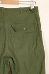 1960年代　TYPE 1 推定 MEDIUM　アメリカ軍　OG-107 ユーティリティパンツ　ベイカーパンツ　中古品　A