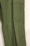 1960年代　TYPE 1　MEDIUM アメリカ軍　OG-107 ユーティリティパンツ　ベイカーパンツ　中古品　B