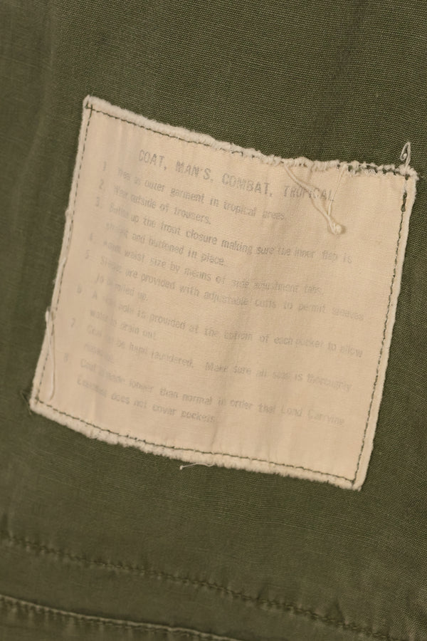 1960年代前半　推定S-S　日本製　2nd Model ジャングルファティーグ　ジャケット　FEC契約個体　中古品