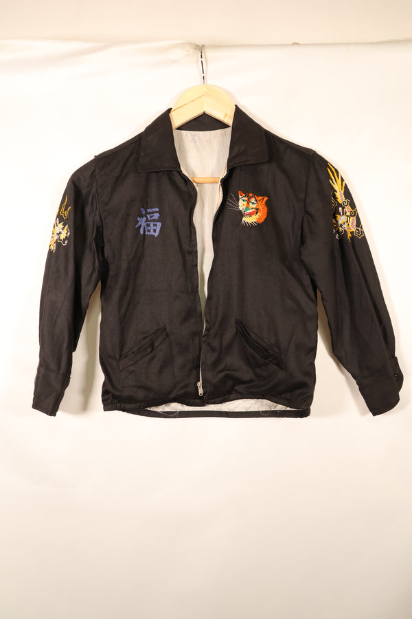1967年　子供用　お土産品　ベトナム戦争　ツアージャケット　CHU-LAI　ベトジャン　中古品