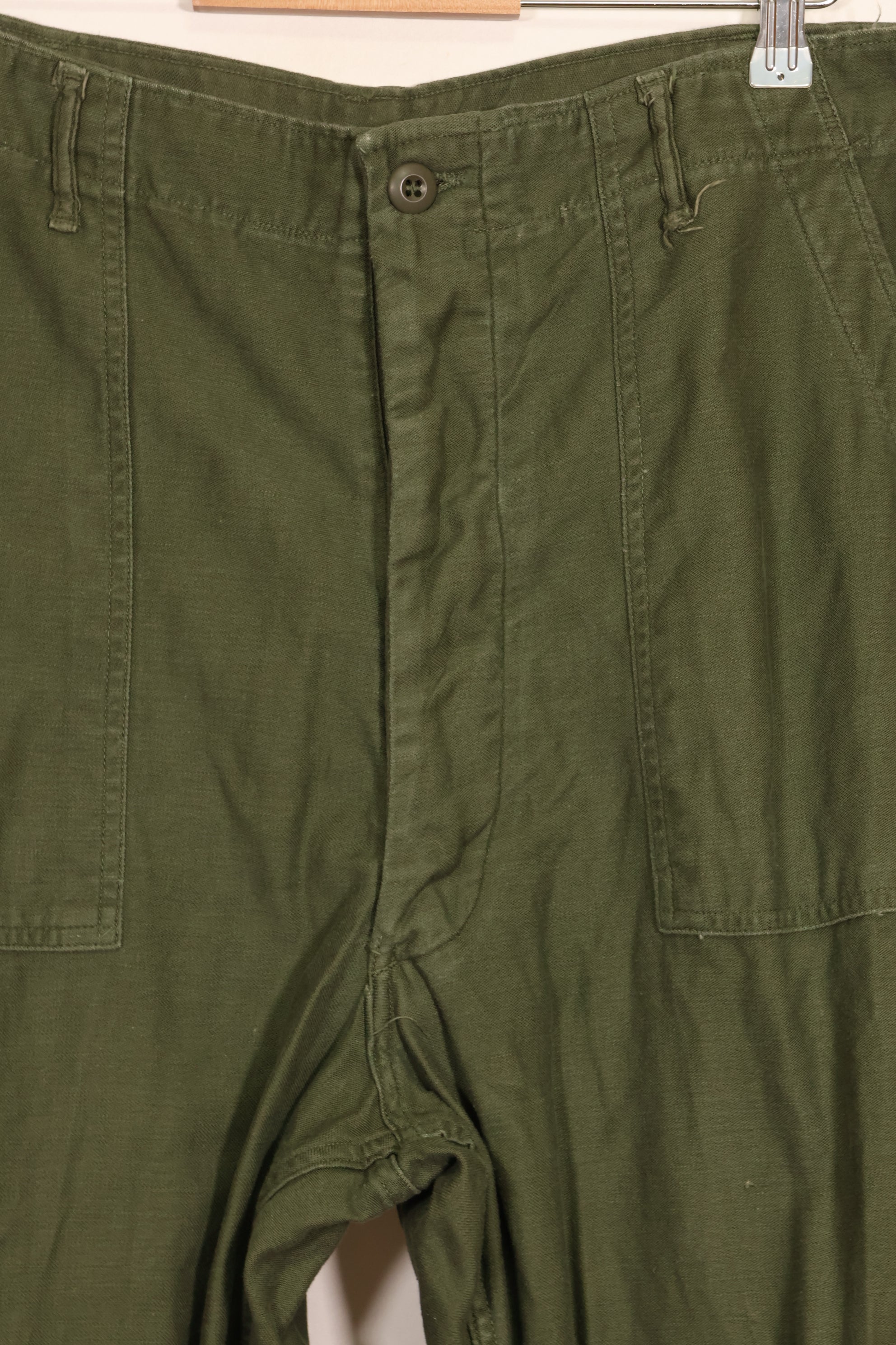 1972年会計　TYPE 3　40 x 33 アメリカ軍　OG-107 ユーティリティパンツ　ベイカーパンツ　中古品