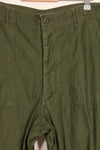 1972年会計　TYPE 3　40 x 33 アメリカ軍　OG-107 ユーティリティパンツ　ベイカーパンツ　中古品