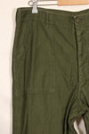1972年会計　TYPE 3　40 x 33 アメリカ軍　OG-107 ユーティリティパンツ　ベイカーパンツ　中古品