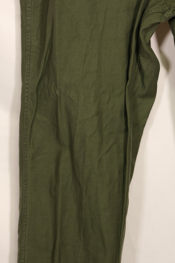 1972年会計　TYPE 3　40 x 33 アメリカ軍　OG-107 ユーティリティパンツ　ベイカーパンツ　中古品