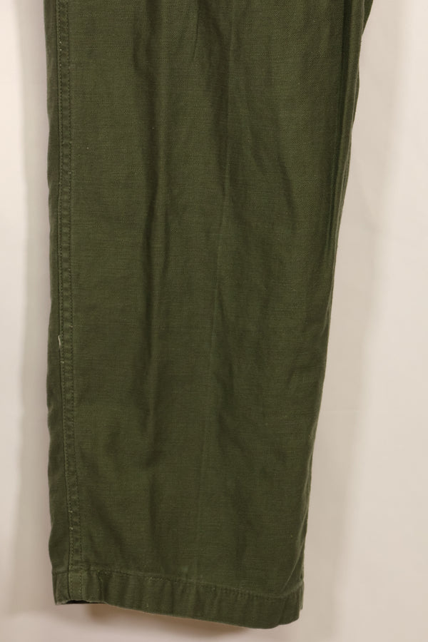 1972年会計　TYPE 3　40 x 33 アメリカ軍　OG-107 ユーティリティパンツ　ベイカーパンツ　中古品