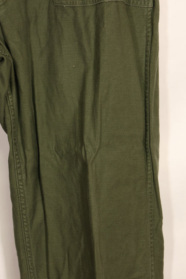 1972年会計　TYPE 3　40 x 33 アメリカ軍　OG-107 ユーティリティパンツ　ベイカーパンツ　中古品