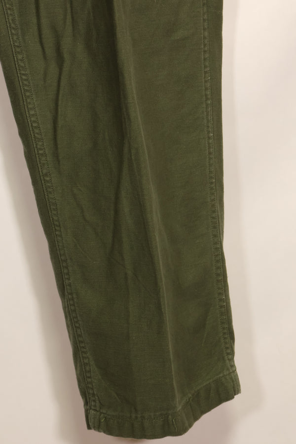 1972年会計　TYPE 3　40 x 33 アメリカ軍　OG-107 ユーティリティパンツ　ベイカーパンツ　中古品