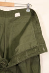 1972年会計　TYPE 3　40 x 33 アメリカ軍　OG-107 ユーティリティパンツ　ベイカーパンツ　中古品