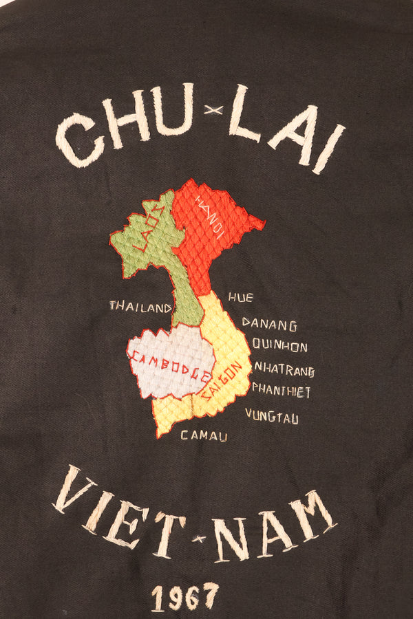 1967年　子供用　お土産品　ベトナム戦争　ツアージャケット　CHU-LAI　ベトジャン　中古品