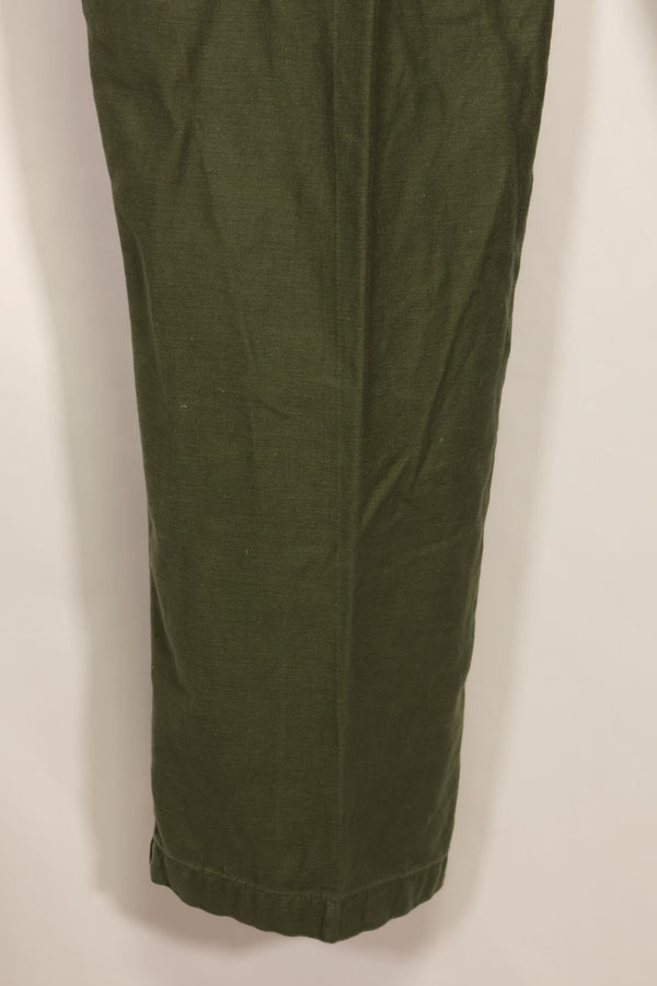 1972年会計　TYPE 3　40 x 33 アメリカ軍　OG-107 ユーティリティパンツ　ベイカーパンツ　中古品