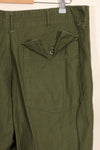 1972年会計　TYPE 3　40 x 33 アメリカ軍　OG-107 ユーティリティパンツ　ベイカーパンツ　中古品