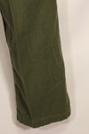 1972年会計　TYPE 3　40 x 33 アメリカ軍　OG-107 ユーティリティパンツ　ベイカーパンツ　中古品