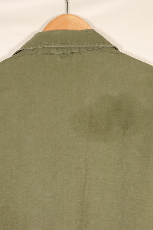 1965年頃　M-S　FEC契約　日本製　2nd Model ジャングルファティーグ　ジャケット　半袖カスタム　中古品