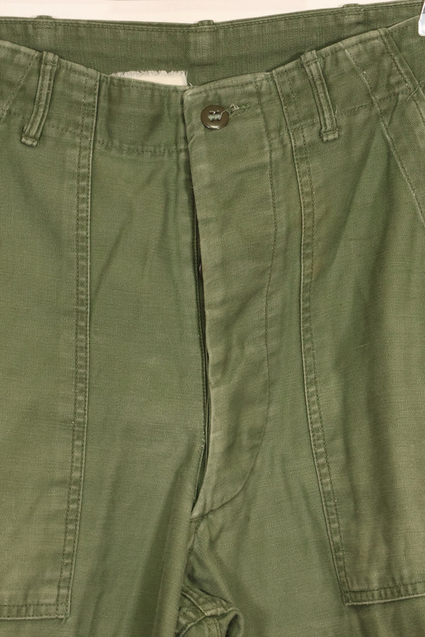1950年代　TYPE 1　推定SMALL　 アメリカ軍　OG-107 ユーティリティパンツ　ベイカーパンツ　中古品