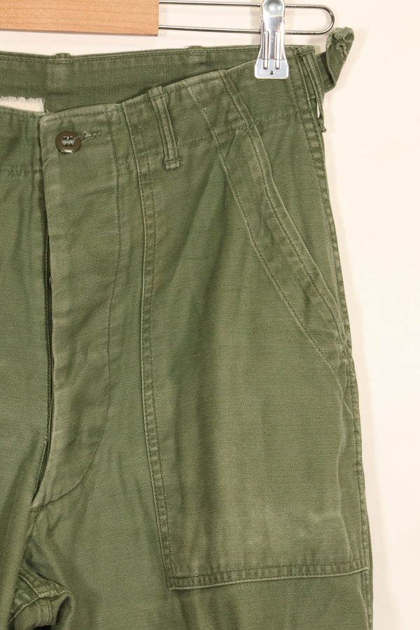 1950年代　TYPE 1　推定SMALL　 アメリカ軍　OG-107 ユーティリティパンツ　ベイカーパンツ　中古品