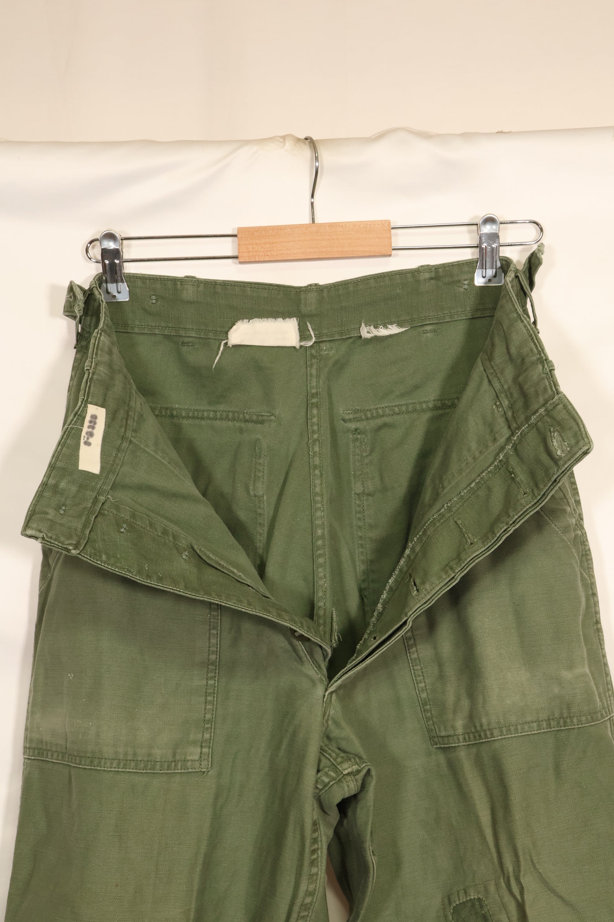 1950年代　TYPE 1　推定SMALL　 アメリカ軍　OG-107 ユーティリティパンツ　ベイカーパンツ　中古品