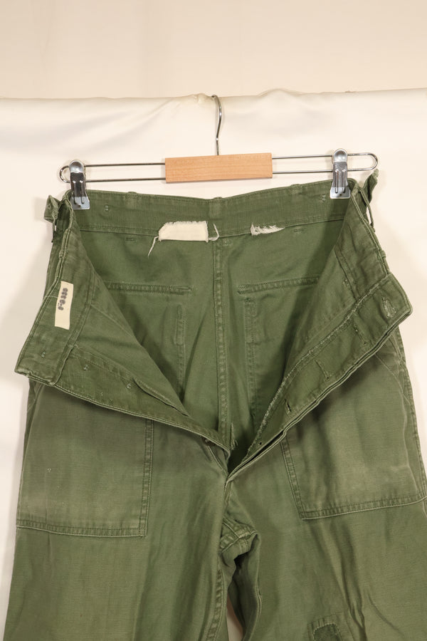 1950年代　TYPE 1　推定SMALL　 アメリカ軍　OG-107 ユーティリティパンツ　ベイカーパンツ　中古品