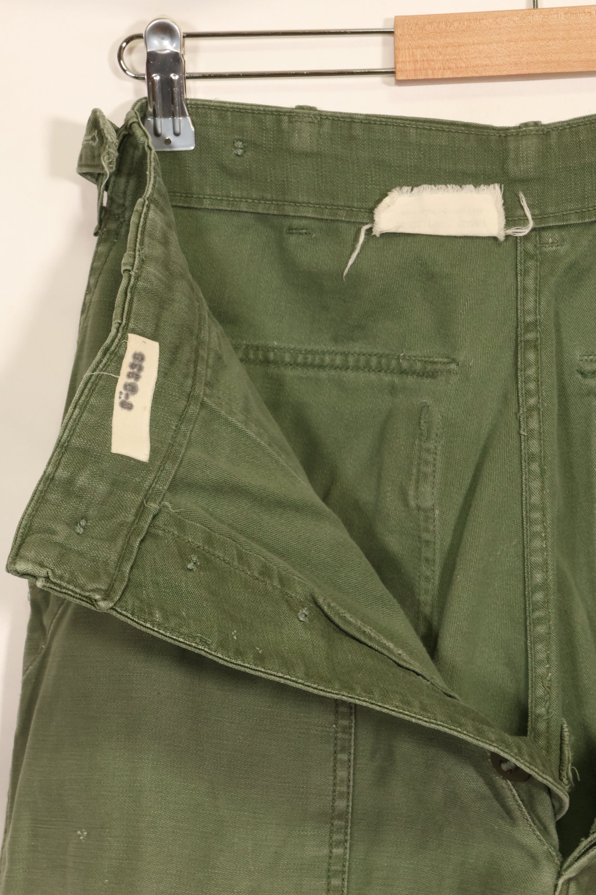 1950年代　TYPE 1　推定SMALL　 アメリカ軍　OG-107 ユーティリティパンツ　ベイカーパンツ　中古品