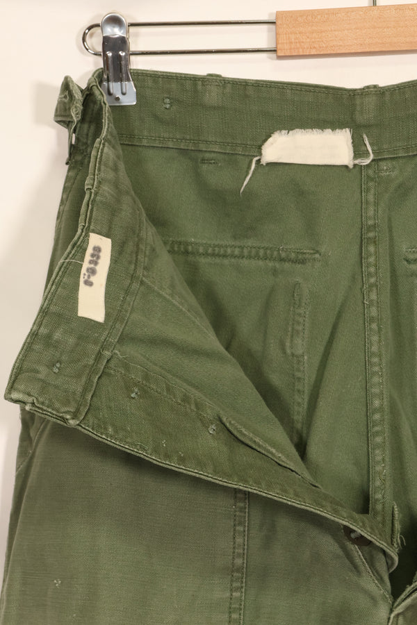 1950年代　TYPE 1　推定SMALL　 アメリカ軍　OG-107 ユーティリティパンツ　ベイカーパンツ　中古品
