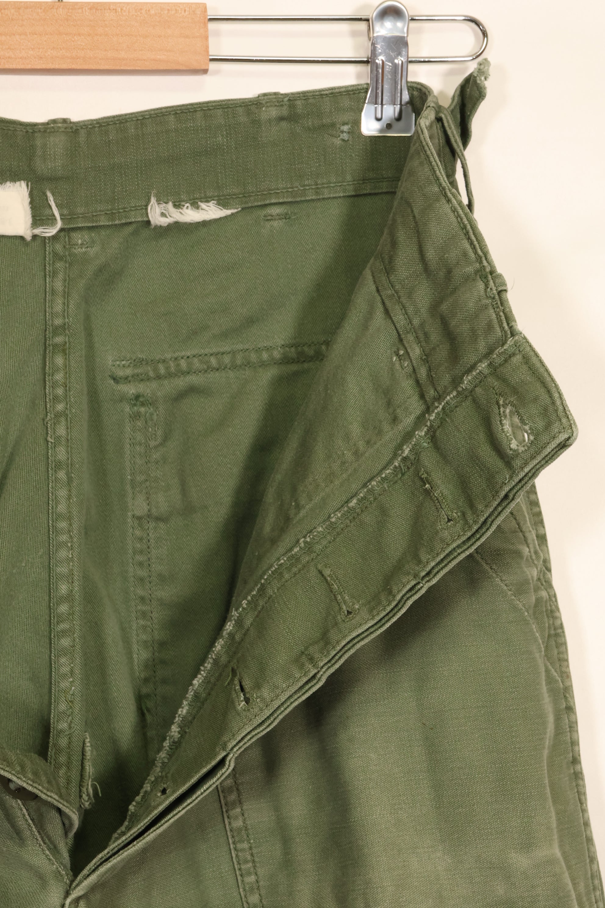 1950年代　TYPE 1　推定SMALL　 アメリカ軍　OG-107 ユーティリティパンツ　ベイカーパンツ　中古品