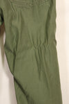 1950年代　TYPE 1　推定SMALL　 アメリカ軍　OG-107 ユーティリティパンツ　ベイカーパンツ　中古品