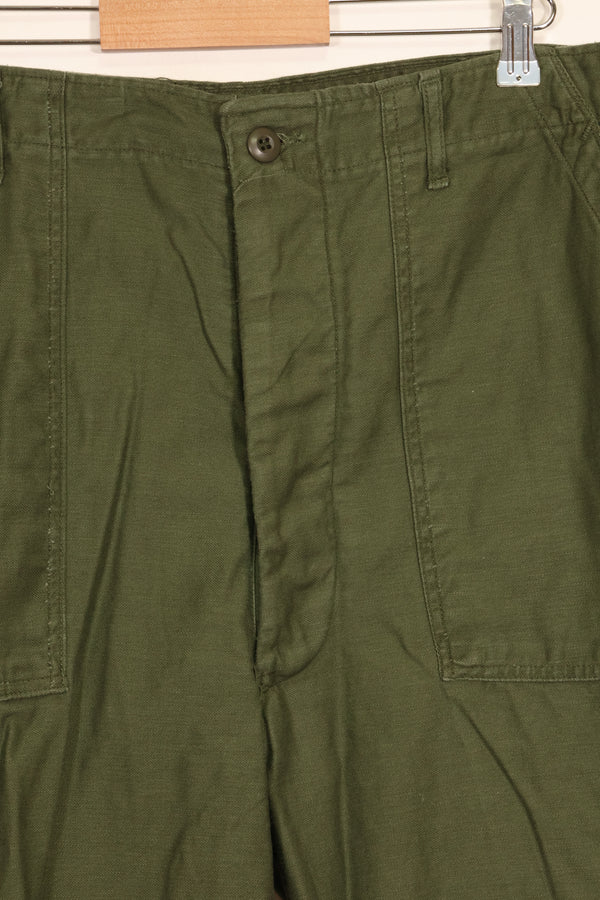 1972年会計　TYPE 3　40 x 33 アメリカ軍　OG-107 ユーティリティパンツ　ベイカーパンツ　中古品  B