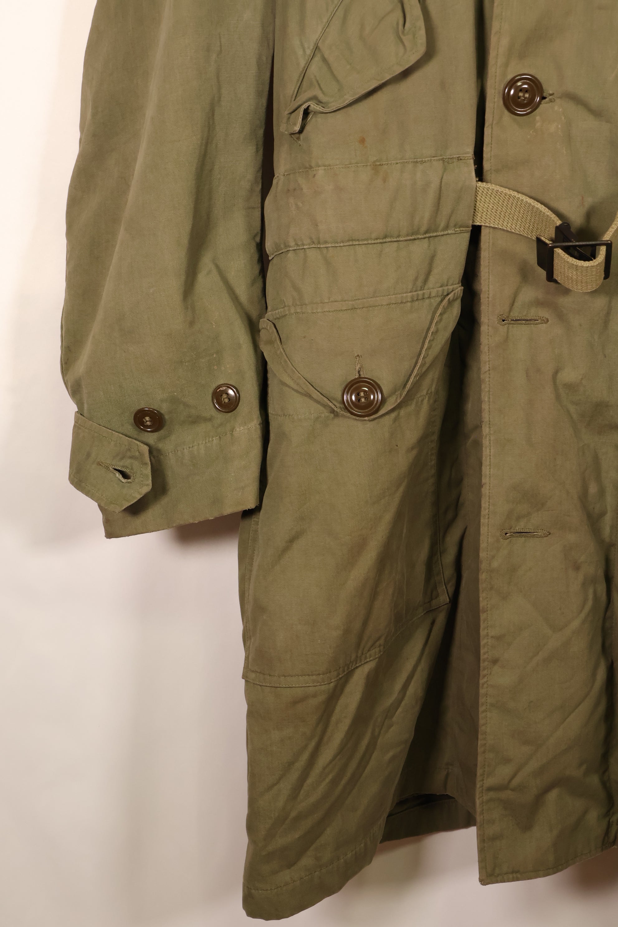 1940年代　MEDIUM　M-1947 フィールドパーカー　陸軍　海兵隊　汚れあり　中古品