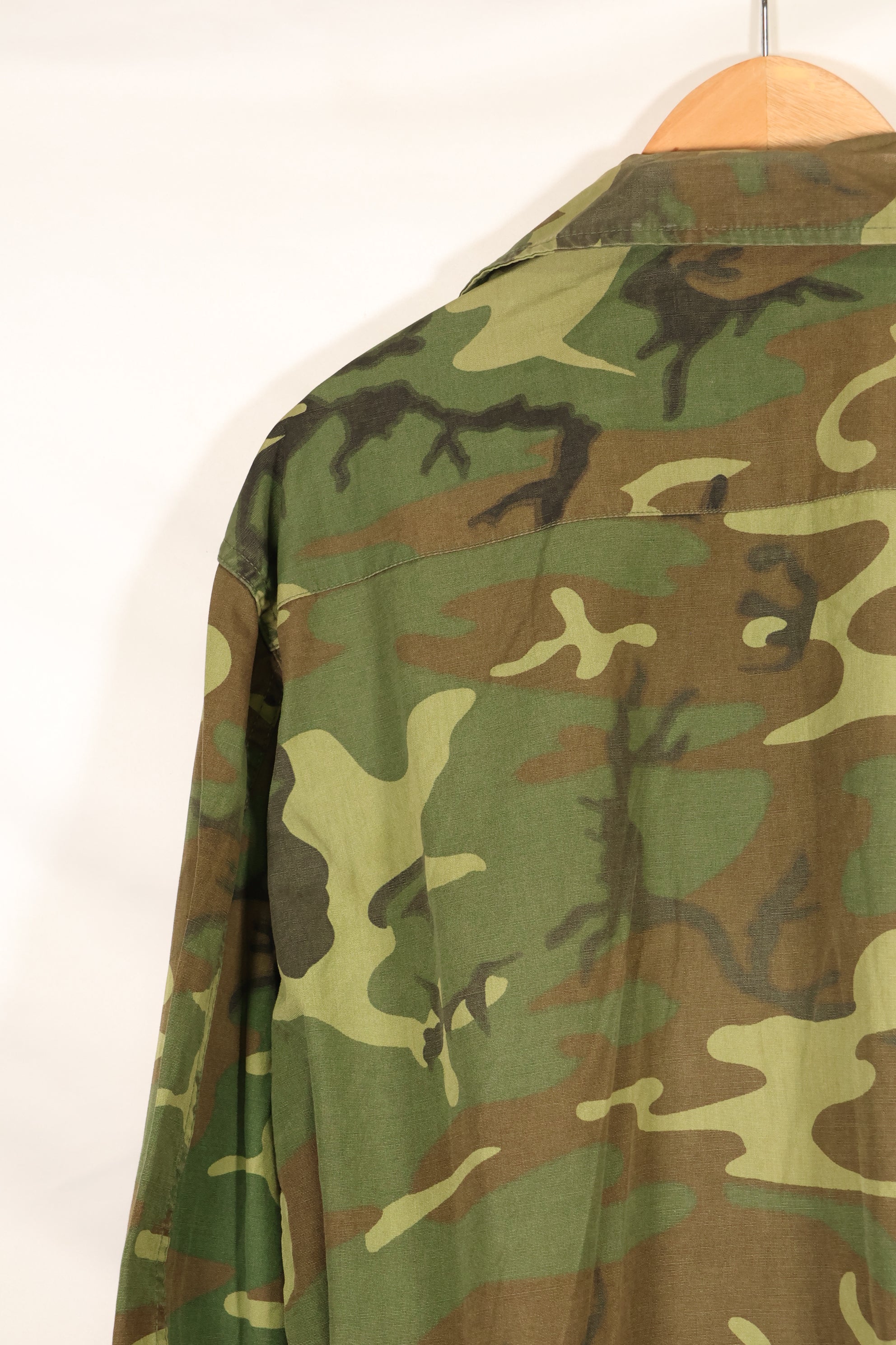 1966年〜67年契約　M-R　ERDL 初期プリント　ジャングルファティーグ　ジャケット　中古品