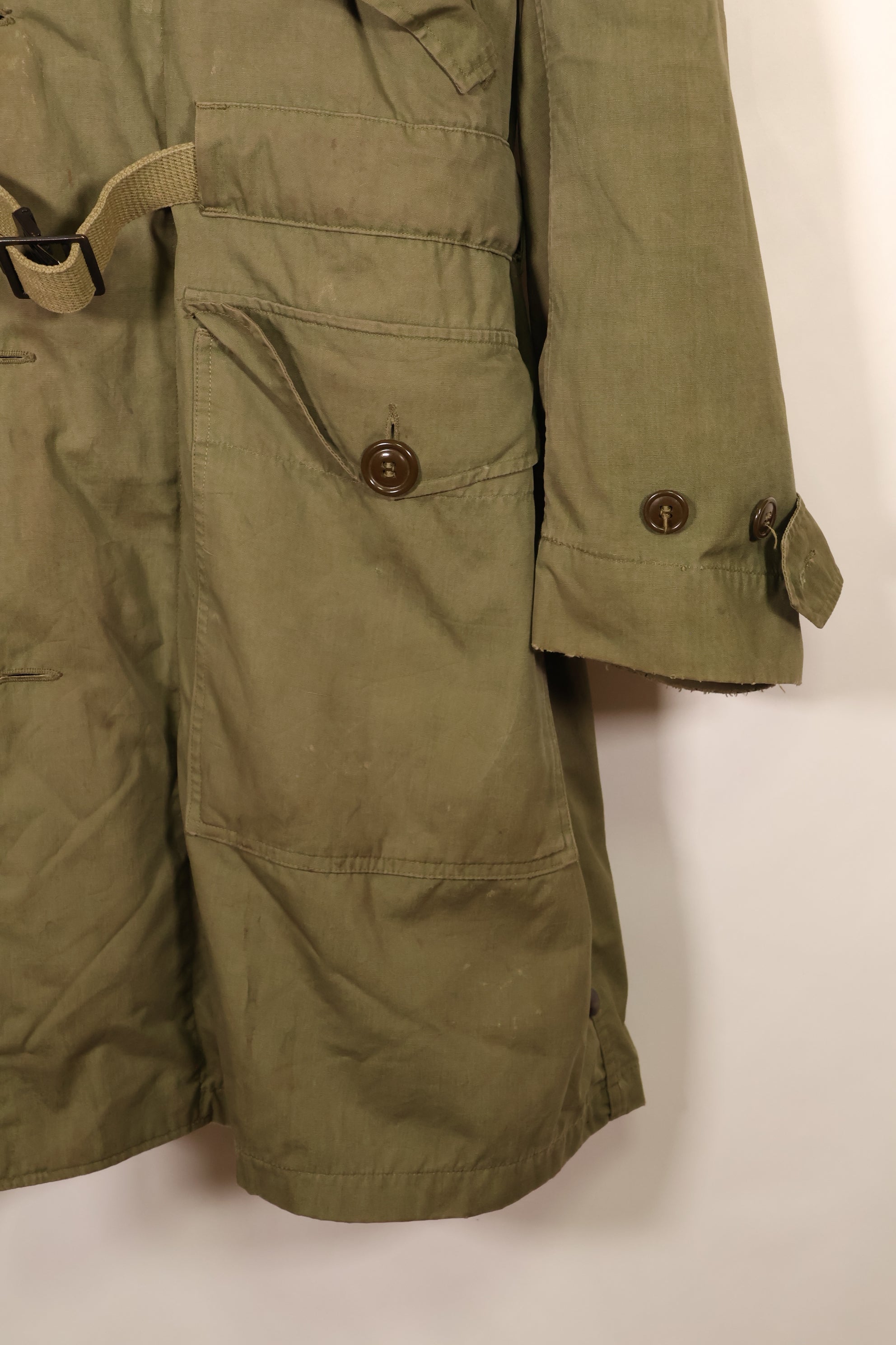1940年代　MEDIUM　M-1947 フィールドパーカー　陸軍　海兵隊　汚れあり　中古品