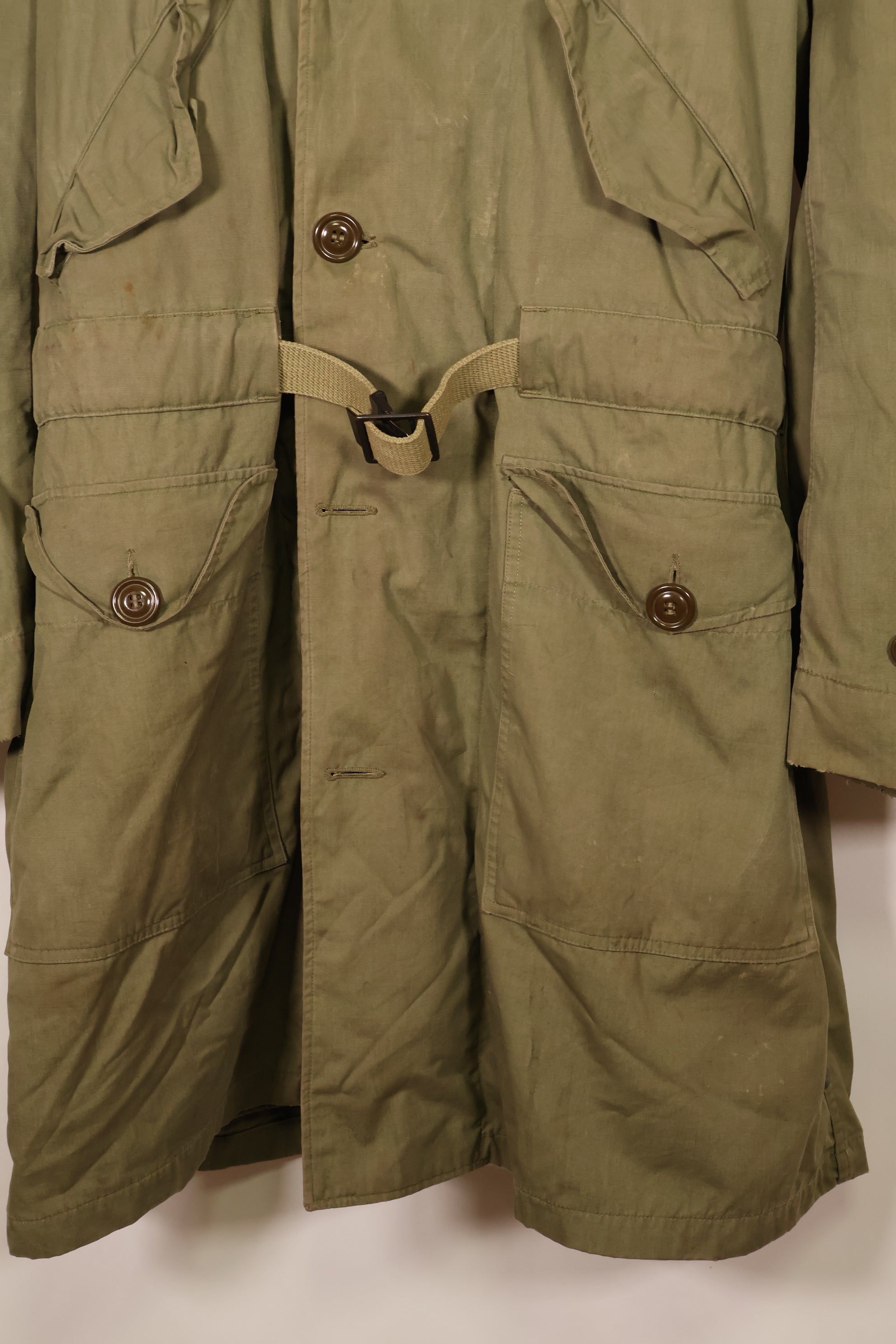 1940年代　MEDIUM　M-1947 フィールドパーカー　陸軍　海兵隊　汚れあり　中古品