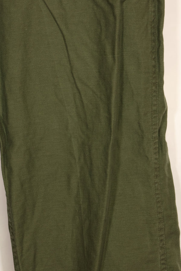1972年会計　TYPE 3　40 x 33 アメリカ軍　OG-107 ユーティリティパンツ　ベイカーパンツ　中古品  B
