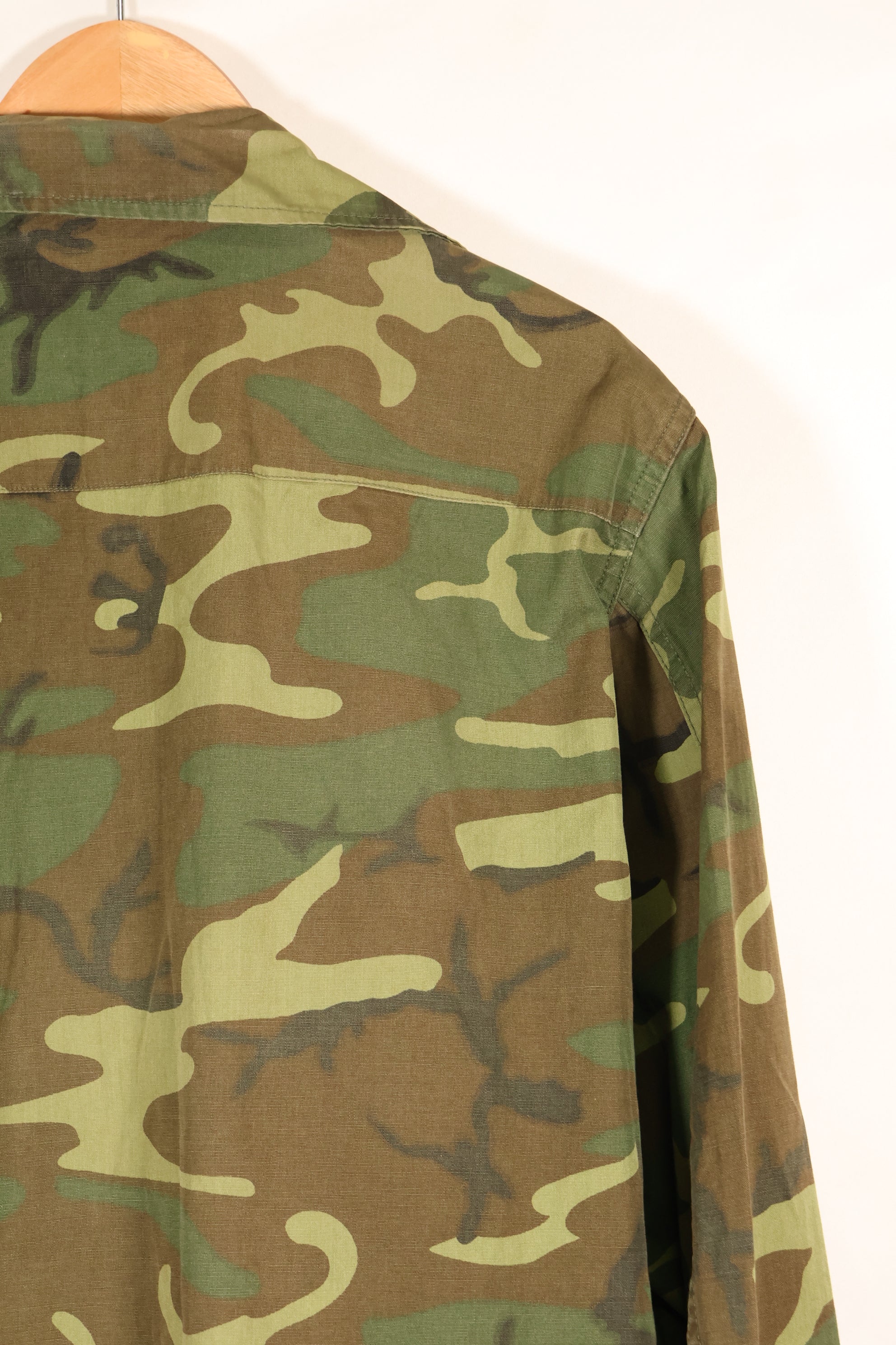 1966年〜67年契約　M-R　ERDL 初期プリント　ジャングルファティーグ　ジャケット　中古品