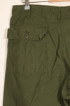 1972年会計　TYPE 3　40 x 33 アメリカ軍　OG-107 ユーティリティパンツ　ベイカーパンツ　中古品  B
