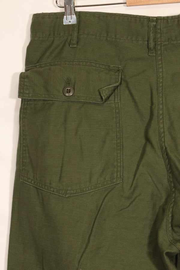 1972年会計　TYPE 3　40 x 33 アメリカ軍　OG-107 ユーティリティパンツ　ベイカーパンツ　中古品  B