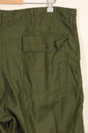 1972年会計　TYPE 3　40 x 33 アメリカ軍　OG-107 ユーティリティパンツ　ベイカーパンツ　中古品  B