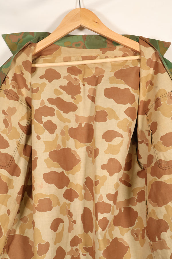 1960年代　個人調達品　アメリカ海兵隊　フロッグスキンポンチョ製　シャツ&パンツセット　南ベトナム製　