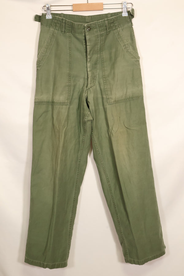 1950年代　TYPE 1　推定SMALL　 アメリカ軍　OG-107 ユーティリティパンツ　ベイカーパンツ　中古品 A