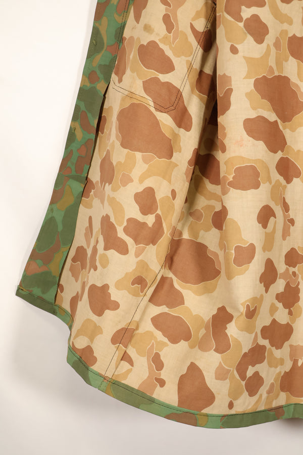 1960年代　個人調達品　アメリカ海兵隊　フロッグスキンポンチョ製　シャツ&パンツセット　南ベトナム製　