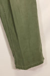 1950年代　TYPE 1　推定SMALL　 アメリカ軍　OG-107 ユーティリティパンツ　ベイカーパンツ　中古品 A