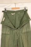 1950年代　TYPE 1　推定SMALL　 アメリカ軍　OG-107 ユーティリティパンツ　ベイカーパンツ　中古品 A
