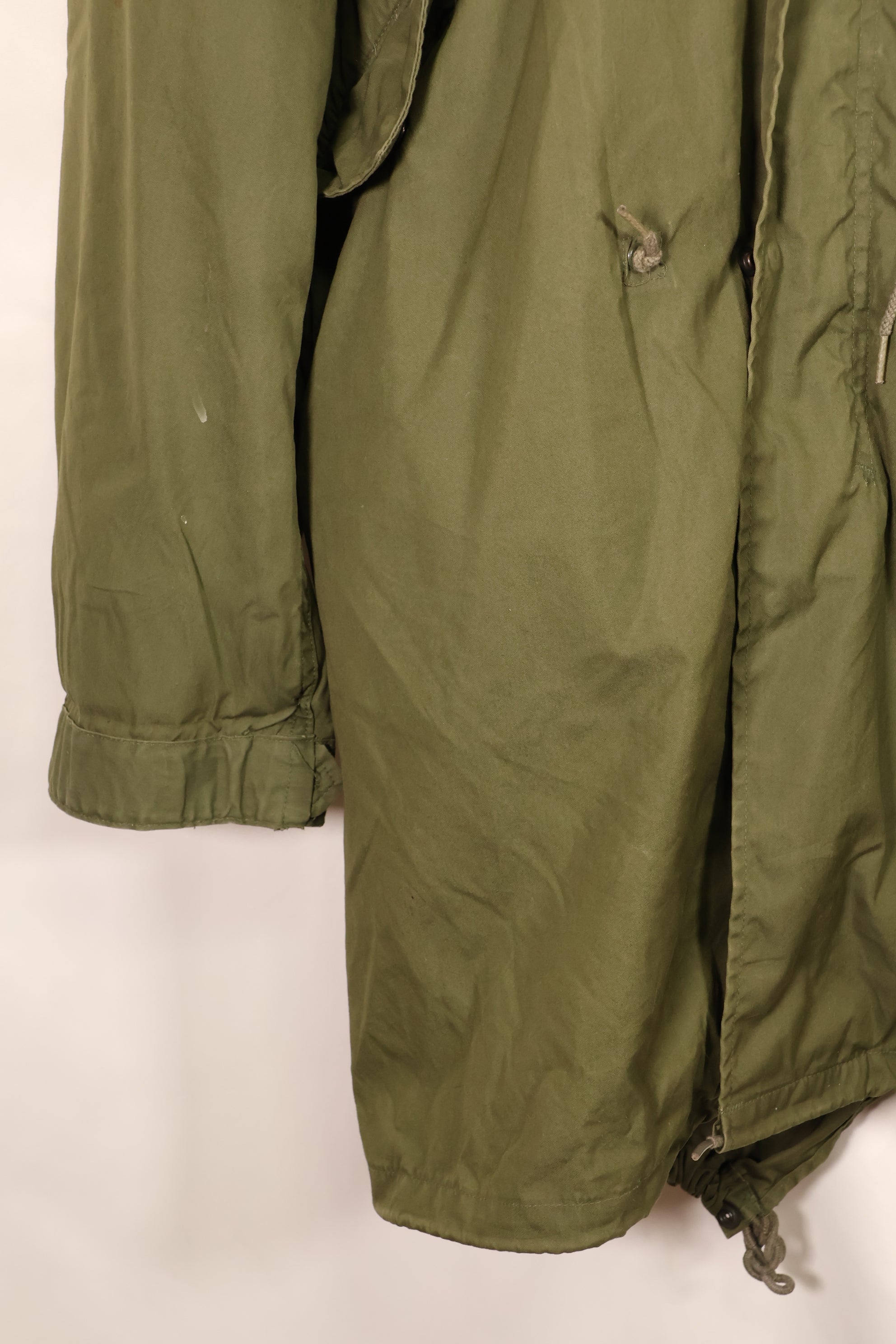 1985年&1973年契約　XS　アメリカ軍　M65　フィールドパーカー　複数年代組み合わせ品　中古品