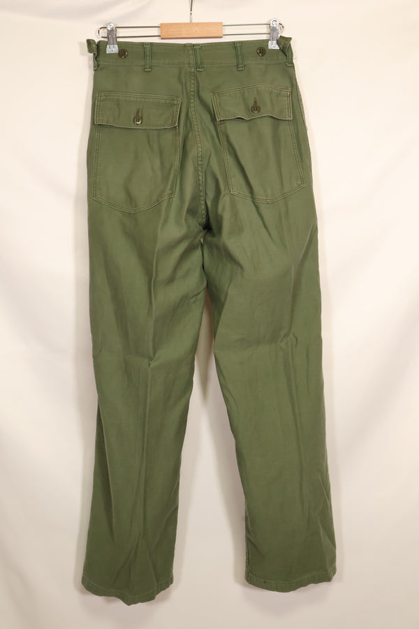 1950年代　TYPE 1　推定SMALL　 アメリカ軍　OG-107 ユーティリティパンツ　ベイカーパンツ　中古品  B