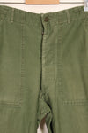 1950年代　TYPE 1　推定 MEDIUM　 アメリカ軍　OG-107 ユーティリティパンツ　ベイカーパンツ　中古品  C