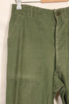 1950年代　TYPE 1　推定 MEDIUM　 アメリカ軍　OG-107 ユーティリティパンツ　ベイカーパンツ　中古品  C